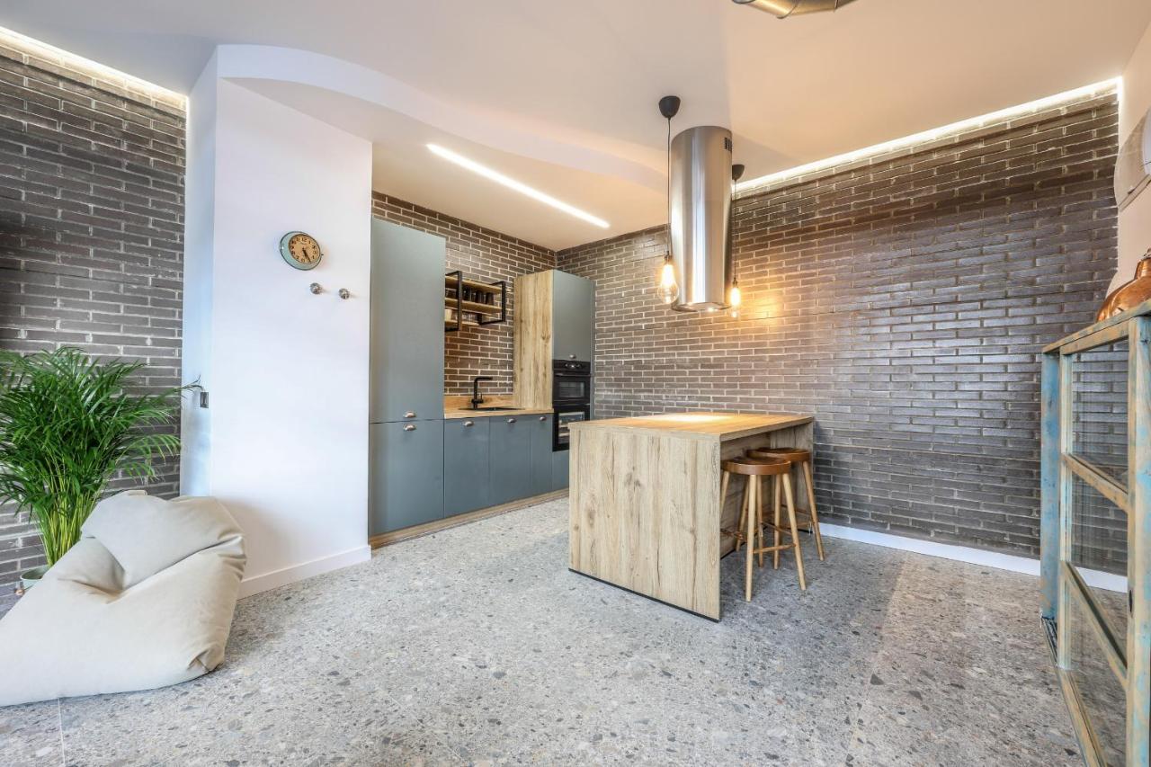 Loft Reformado Industrial Apartment Madrid Luaran gambar