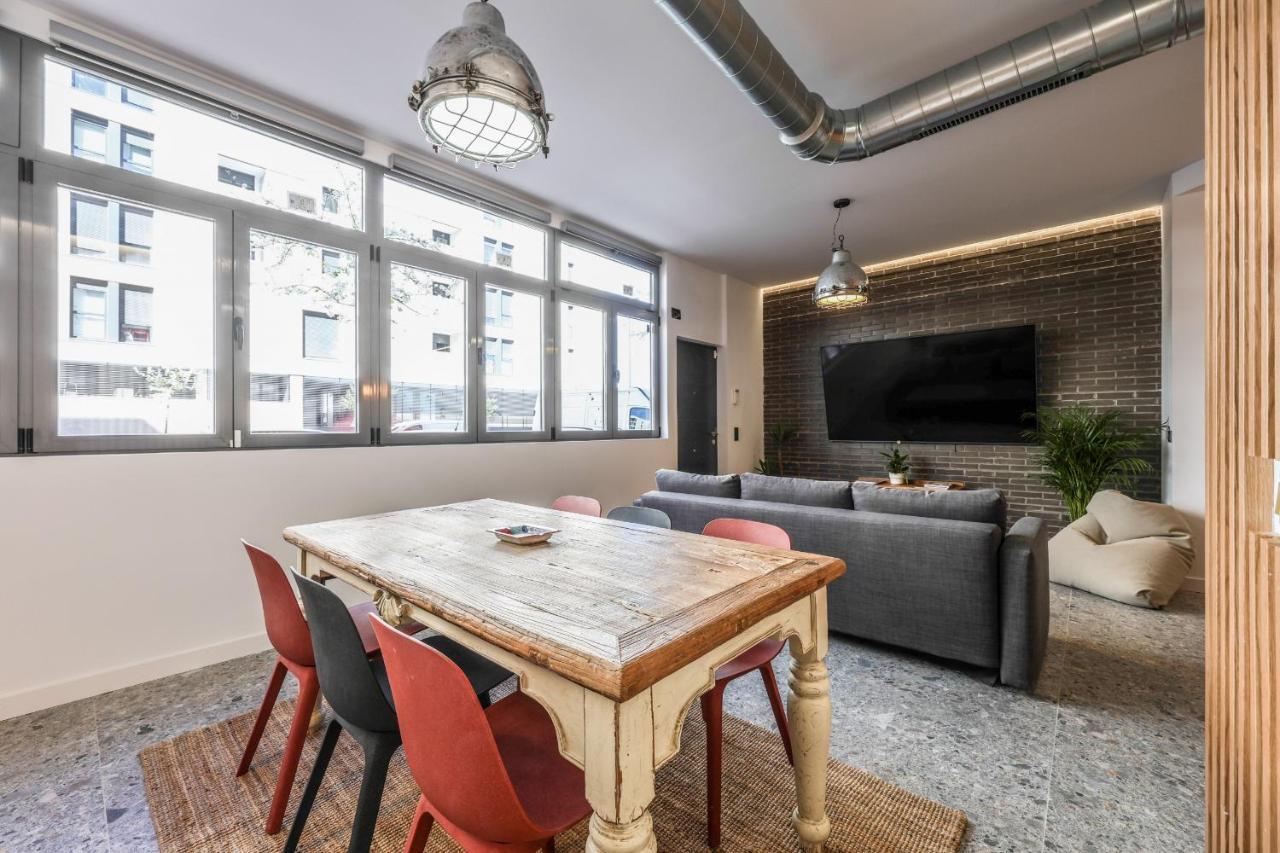 Loft Reformado Industrial Apartment Madrid Luaran gambar
