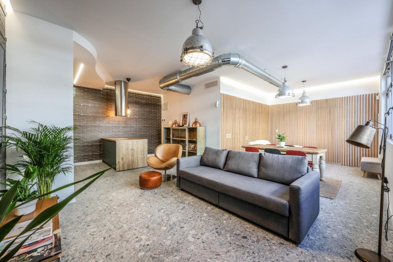 Loft Reformado Industrial Apartment Madrid Luaran gambar